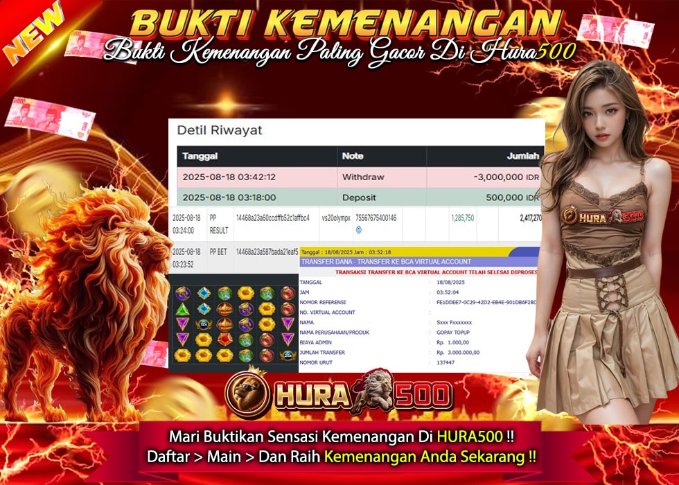 BUKTI JACKPOT SLOT GATES OF OLYMPUS 1000 TERPERCAYA DI INDONESIA TGL 18-08-2025