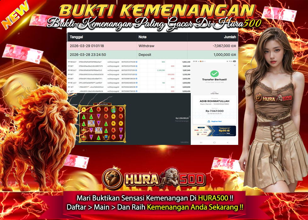 BUKTI JACKPOT SLOT GATES OF OLYMPUS SUPER SCATTER TERPERCAYA DI INDONESIA TGL 29-03-2026