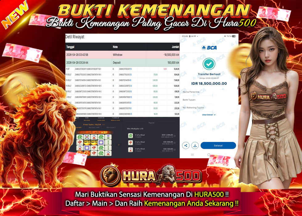 BUKTI JACKPOT SLOT MAHJONG WAYS TERPERCAYA DI INDONESIA TGL 28-04-2026