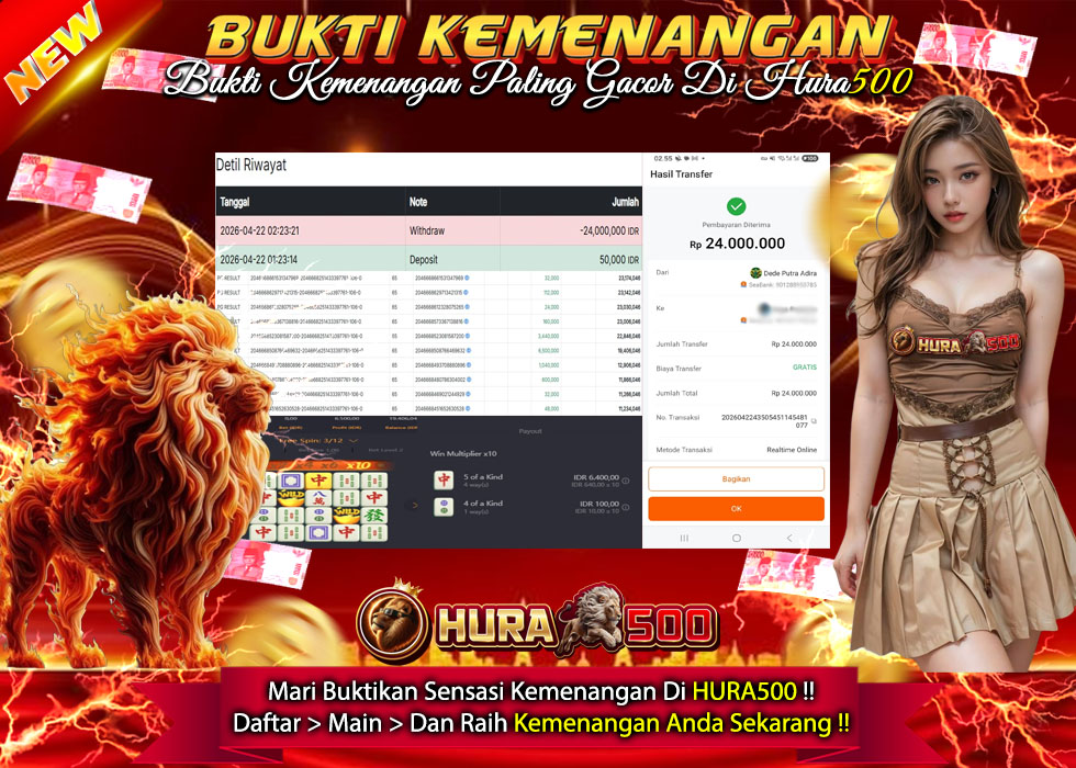 BUKTI JACKPOT SLOT MAHJONG WAYS TERPERCAYA DI INDONESIA TGL 22-04-2026