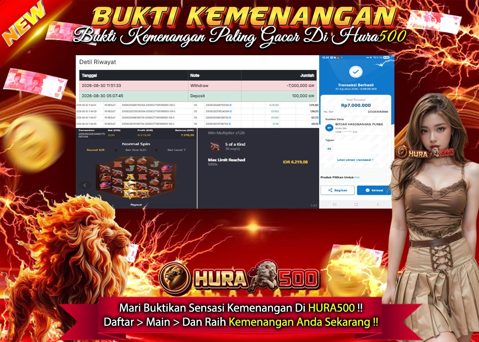 BUKTI JACKPOT SLOT PG SOFT WILD BOUNTY SHOWDOWN TERPERCAYA DI INDONESIA TGL 30-08-2026 HURA 500