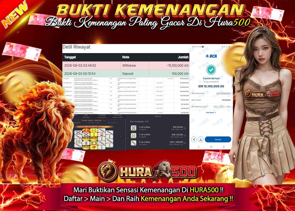 BUKTI JACKPOT SLOT MAHJONG 2 TERPERCAYA DI INDONESIA TGL 03-08-2026