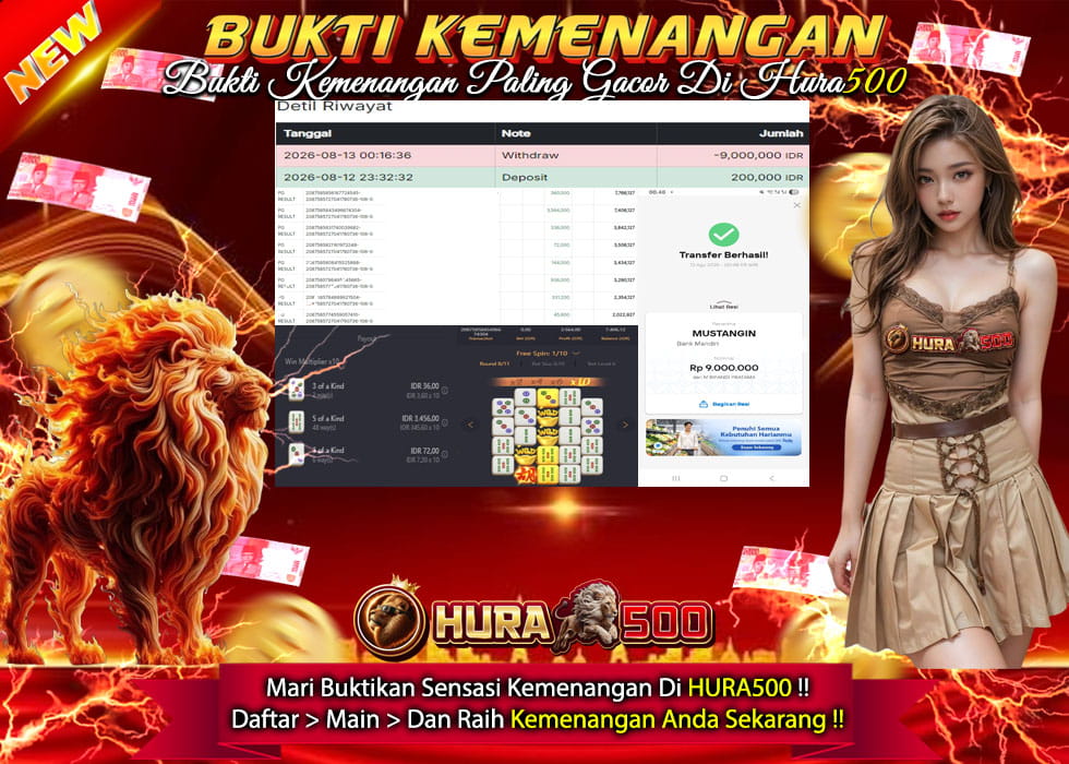 BUKTI JACKPOT SLOT MAHJONG WAYS 2 TRIPLE POT TERPERCAYA DI INDONESIA TGL 13-08-2026