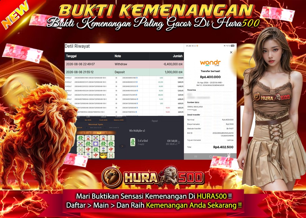 BUKTI JACKPOT SLOT MAHJONG WAYS TERPERCAYA DI INDONESIA TGL 08-08-2026