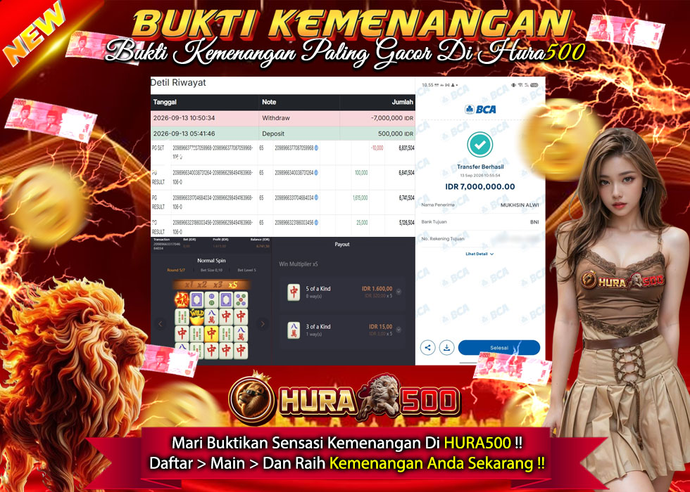 BUKTI JACKPOT SLOT PG SOFT MAHJONG WAYS TERPERCAYA PALING GACOR DI INDONESIA TANGGAL 13-09-2026
