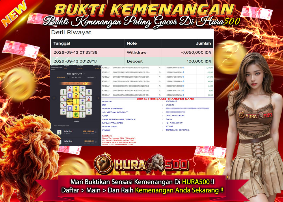 BUKTI JACKPOT SLOT PG SOFT MAHJONG WAYS 2 TERPERCAYA PALING GACOR DI INDONESIA TANGGAL 13-09-2026