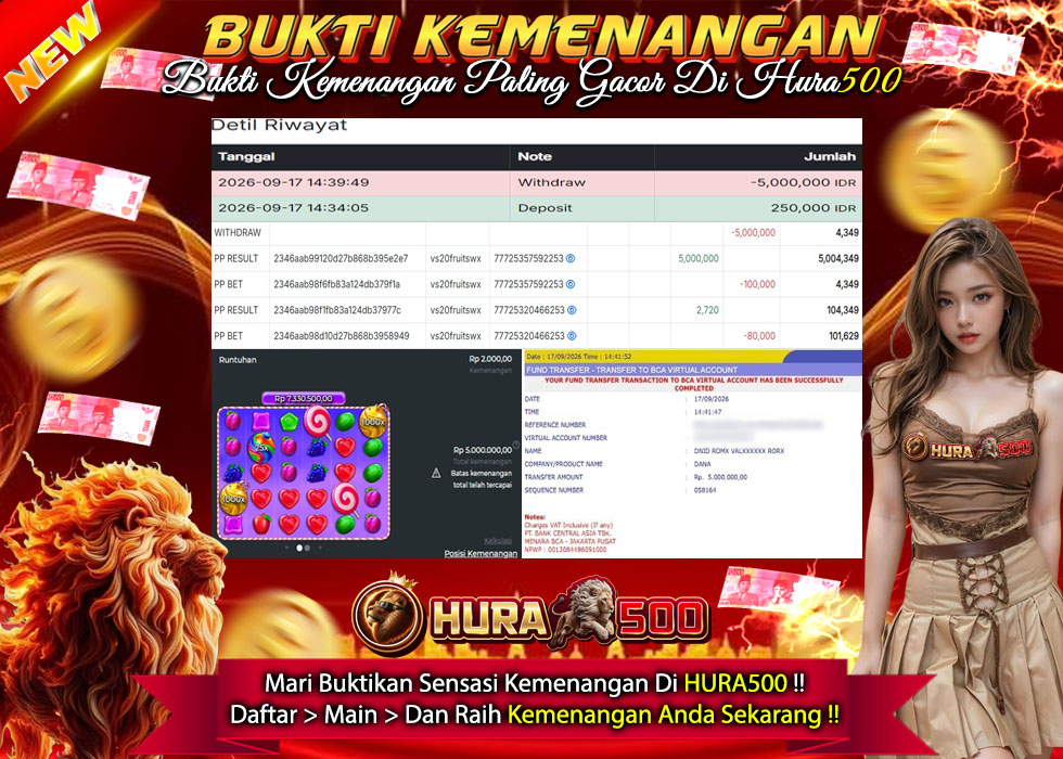 BUKTI JACKPOT SLOT PRAGMATIC PLAY SWEET BONANZA 1000 PALING GACOR & TERPERCAYA DI INDONESIA TANGGAL 17-09-2026