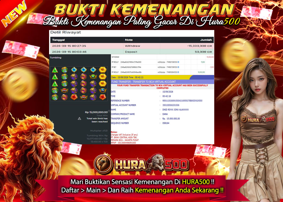 BUKTI JACKPOT SLOT GATES OF OLYMPUS 1000 TERPERCAYA PALING GACOR DI INDONESIA TANGGAL 15-09-2026