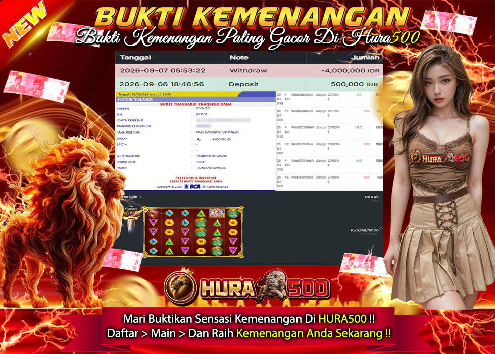 BUKTI JACKPOT SLOT GATES OF OLYMPUS SUPER SCATTER PALING GACOR DI INDONESIA TGL 07-09-2026