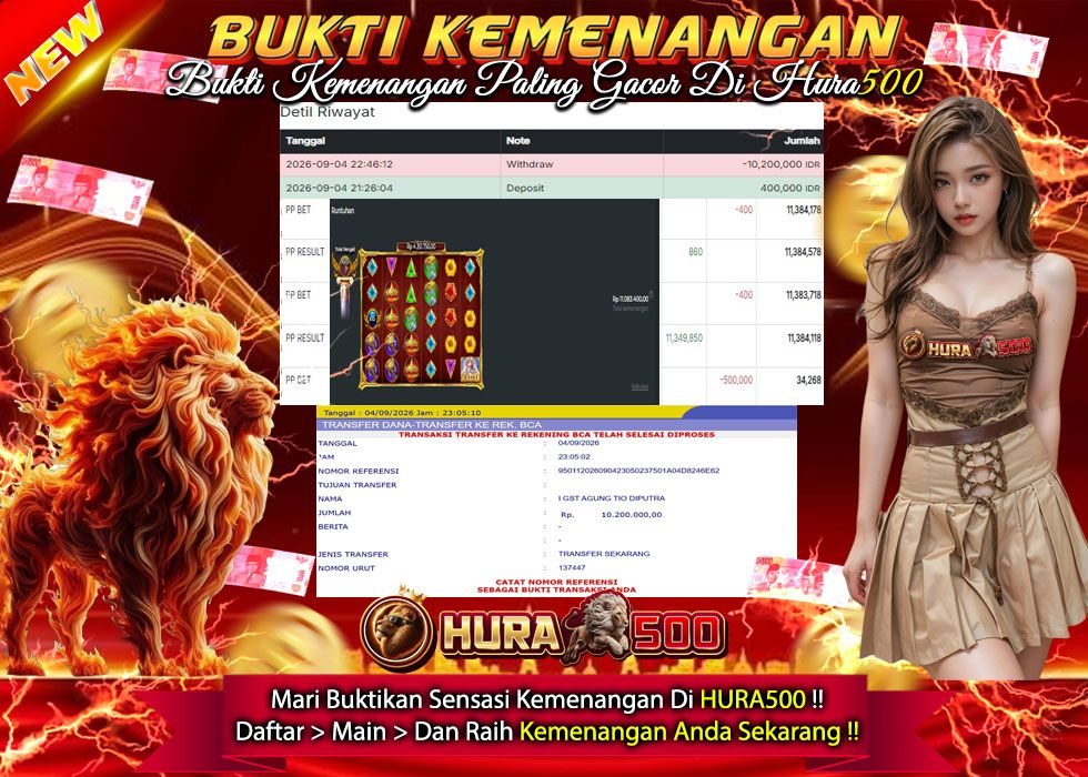 BUKTI JACKPOT SLOT GATES OF OLYMPUS SUPER SCATTER TERPERCAYA DI INDONESIA TGL 05-09-2026